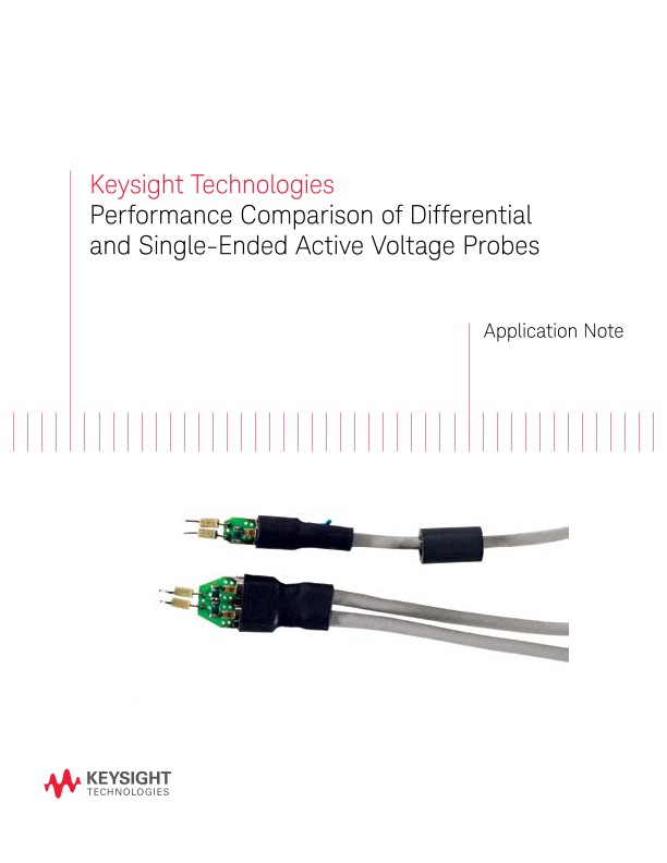 Differential Probe vs SingleEnded Probe Comparison PDF Asset Page